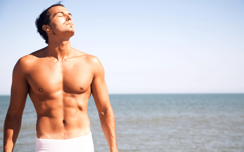 Mens spray tanning in York or UV tanning at the Beauty Within, Sunshine salon.